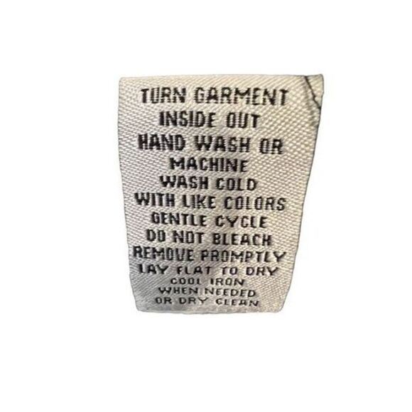 Signature by Larry Levine top women’s size Small black & white sheer long sleeve - Picture 6 of 7